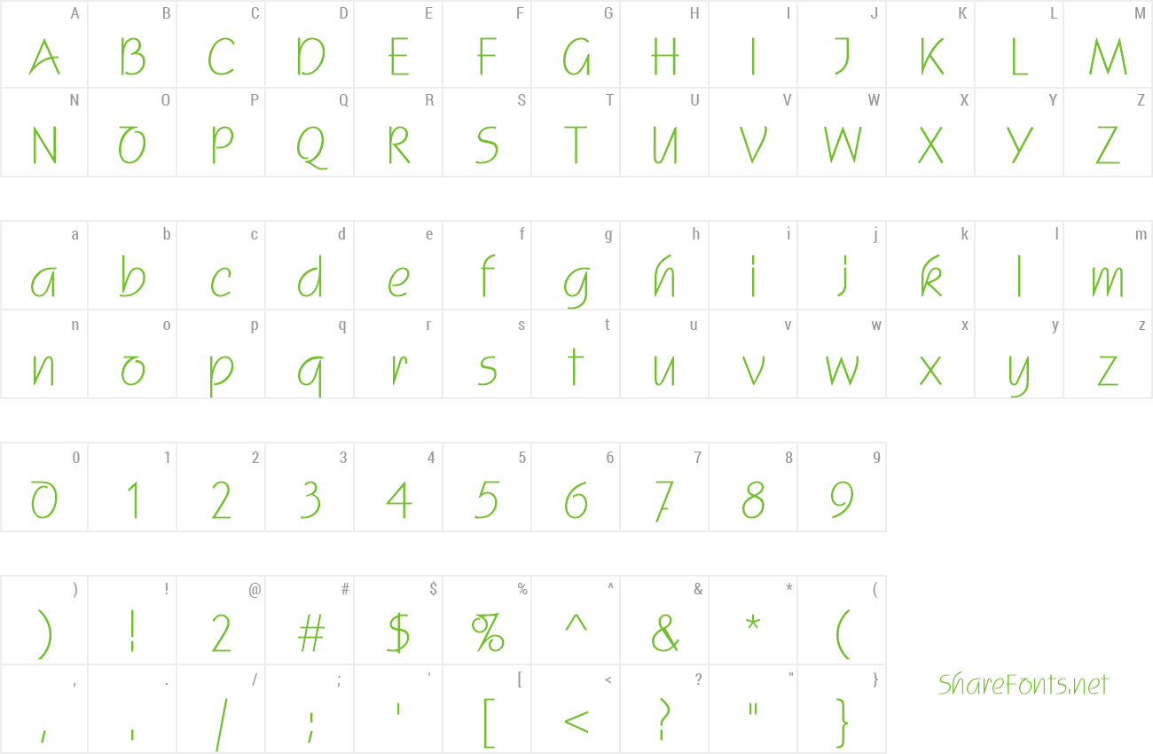 Font UVN Giay Trang preview